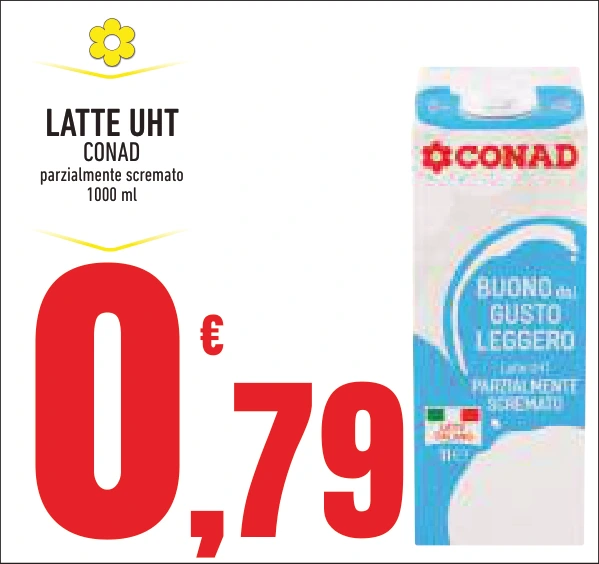LATTE UHT CONAD