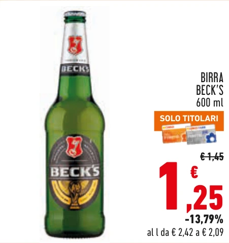 BIRRA BECK’S