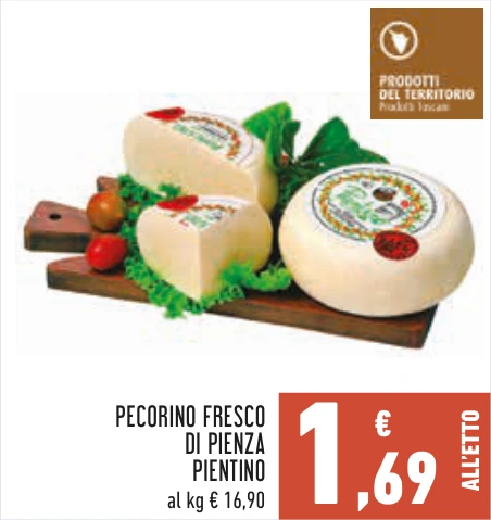 PECORINO FRESCO DI PIENZA PIENTINO