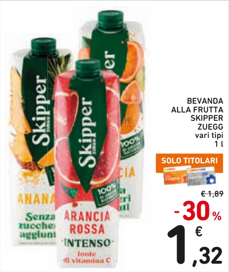 BEVANDA ALLA FRUTTA SKIPPER ZUEGG