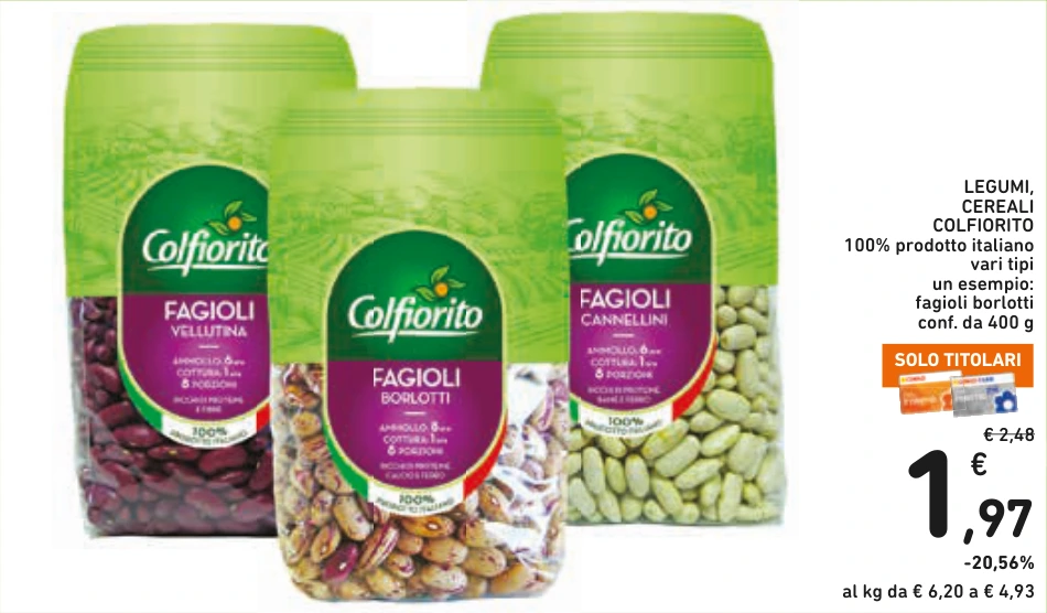 LEGUMI, CEREALI COLFIORITO