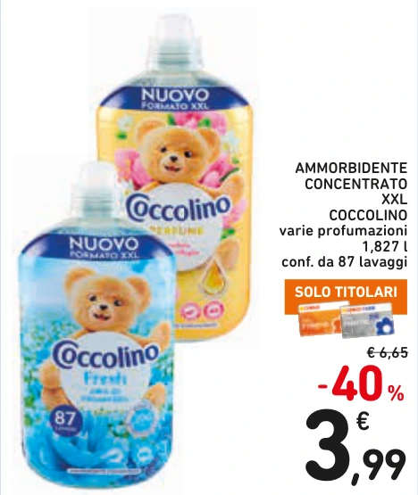 AMMORBIDENTE CONCENTRATO XXL COCCOLINO