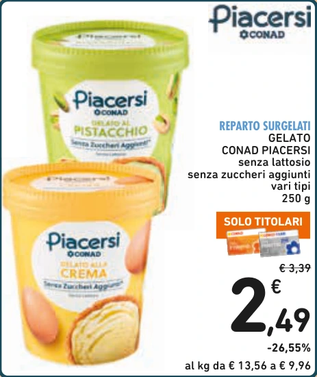 GELATO CONAD PIACERSI
