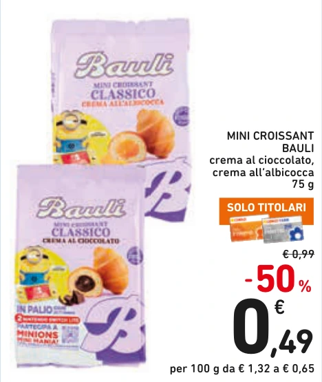 MINI CROISSANT BAULI