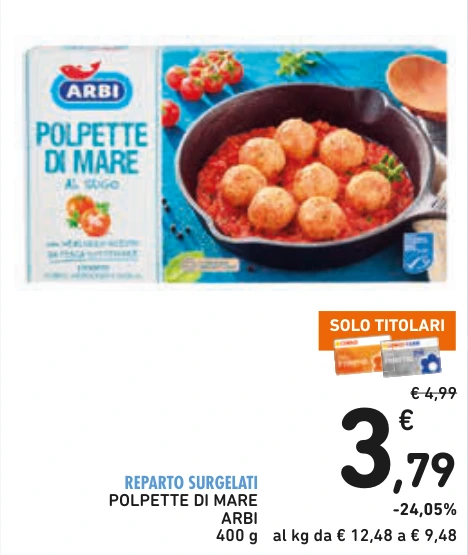 POLPETTE DI MARE ARBI