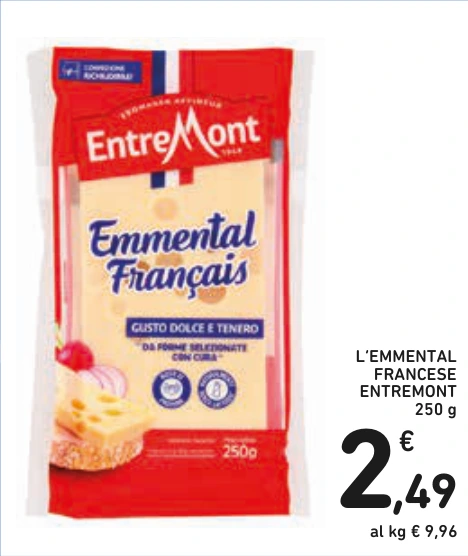 L’EMMENTAL FRANCESE ENTREMONT