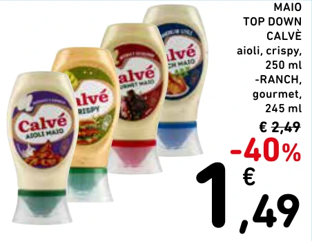 MAIO TOP DOWN CALVÈ -RANCH,