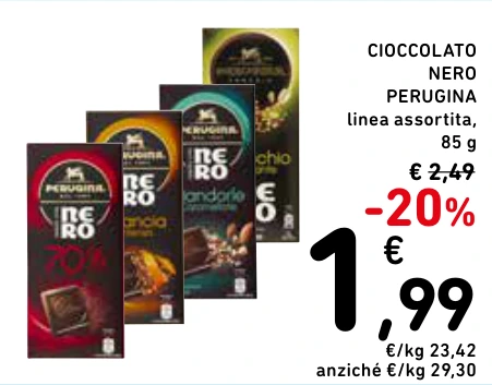 CIOCCOLATO NERO PERUGINA