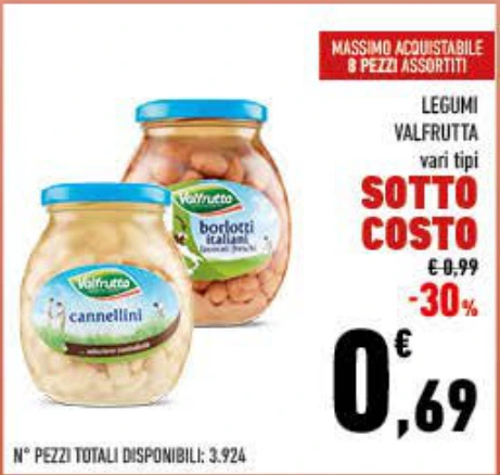 LEGUMI VALFRUTTA