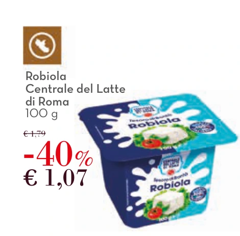 Robiola Centrale del Latte di Roma