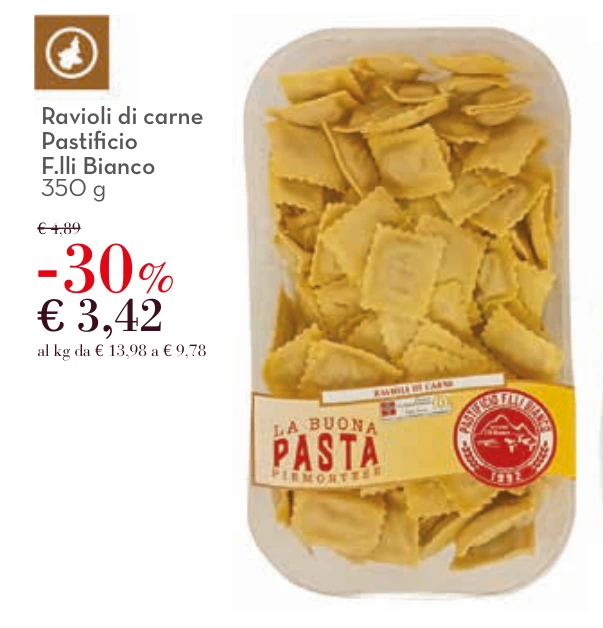 Ravioli di carne Pastificio F.lli Bianco