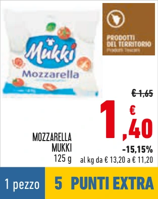 MOZZARELLA MUKKI