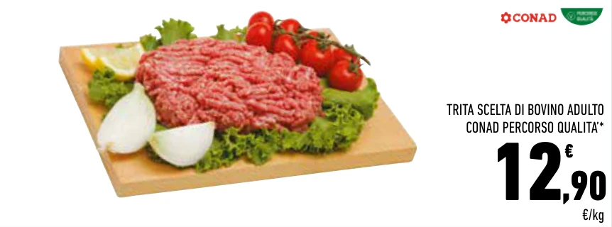 TRITA SCELTA DI BOVINO ADULTO CONAD PERCORSO QUALITA’*