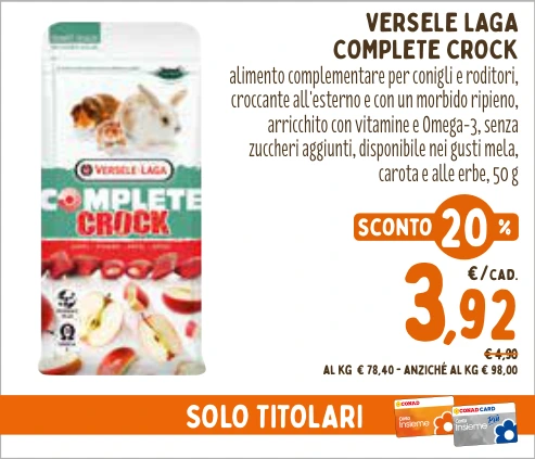 VERSELE LAGA COMPLETE CROCK