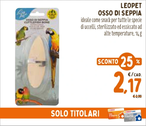 LEOPET OSSO DI SEPPIA