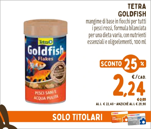 TETRA GOLDFISH
