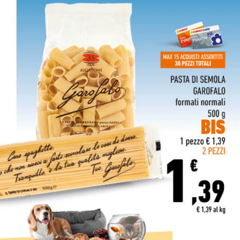 PASTA DI SEMOLA GAROFALO