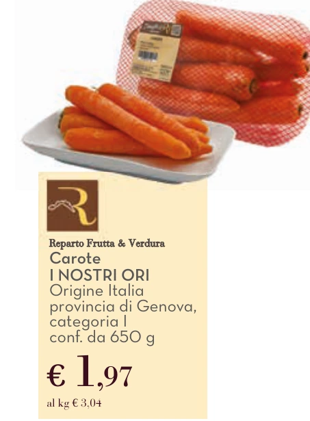 CAROTE I NOSTRI ORI