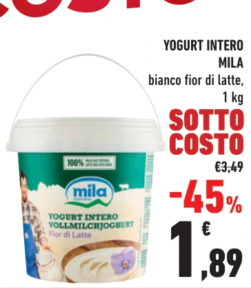 YOGURT INTERO MILA