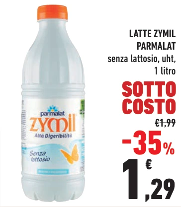 LATTE ZYMIL PARMALAT