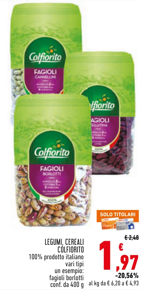 LEGUMI, CEREALI COLFIORITO