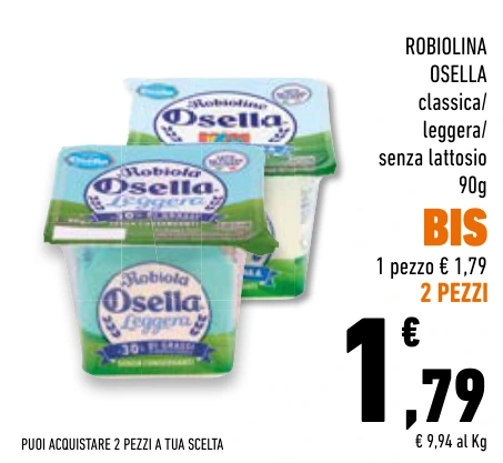 ROBIOLINA OSELLA