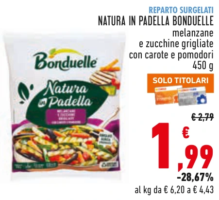 NATURA IN PADELLA BONDUELLE