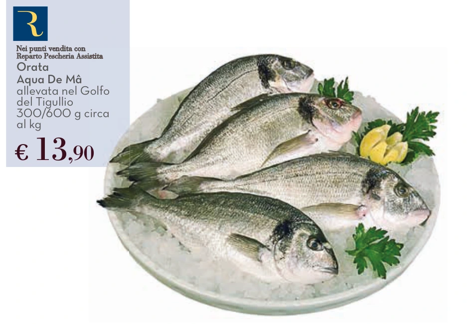 Orata Aqua De Ma 300/600 g