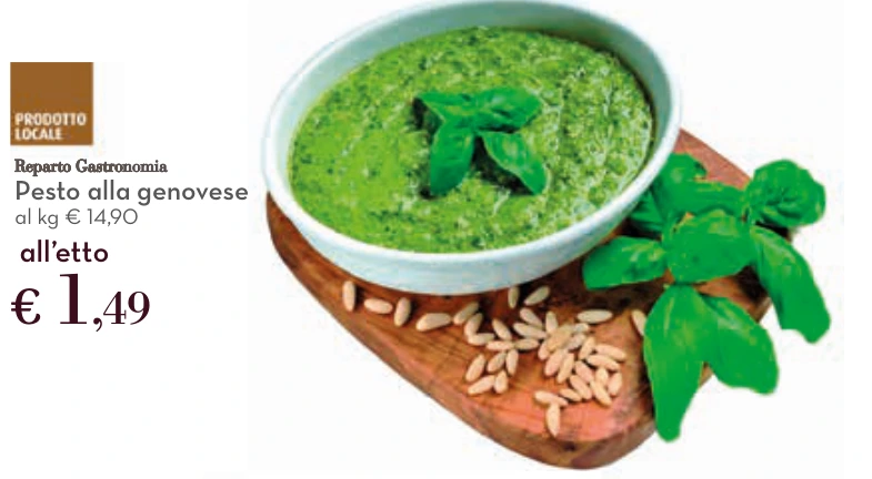 Pesto alla genovese reparto Gastronomia