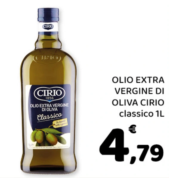 Olio extra vergine di oliva Cirio classico