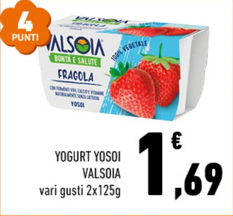 Yogurt Yosoi Valsoia