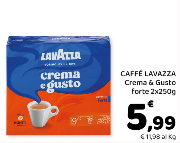 Caffè Lavazza Crema e Gusto Forte