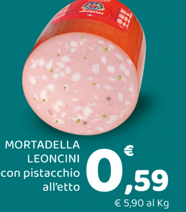 Mortadella Leoncini con pistacchio