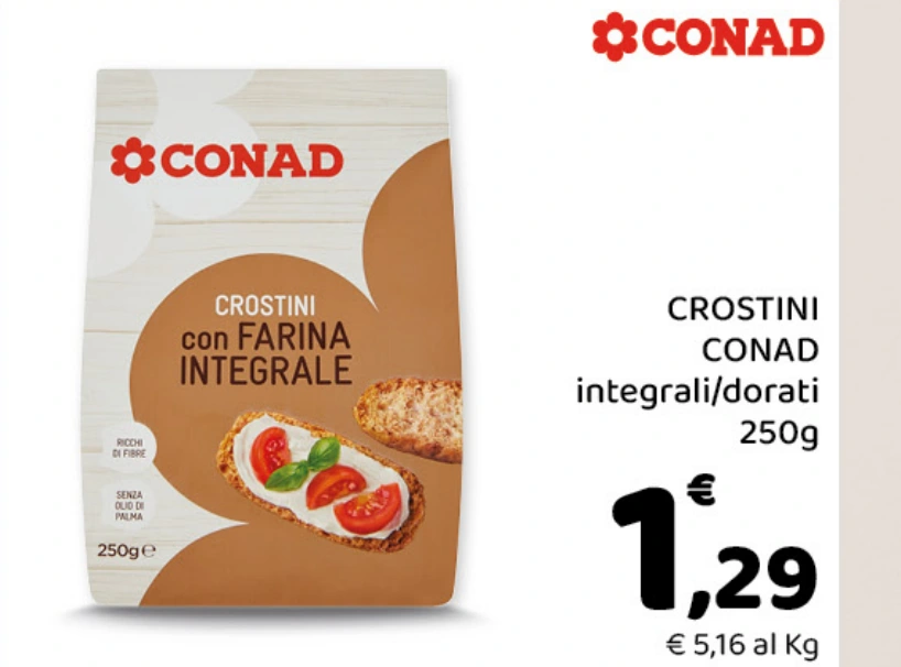 Crostini Conad