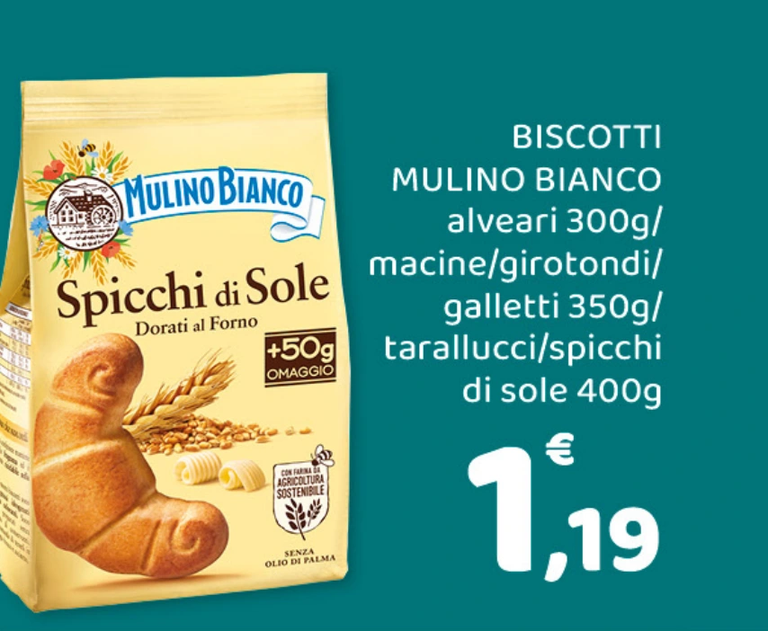 Biscotti Mulino Bianco