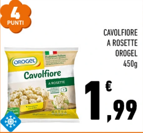 Cavolfiore a rosette Orogel