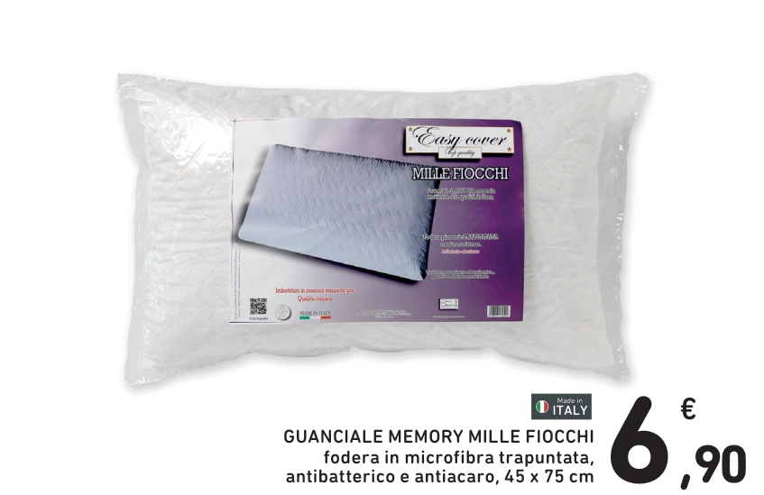 Guanciale Memory Mille Fiocchi