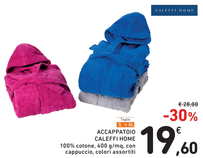 Accappatoio Caleffi Home