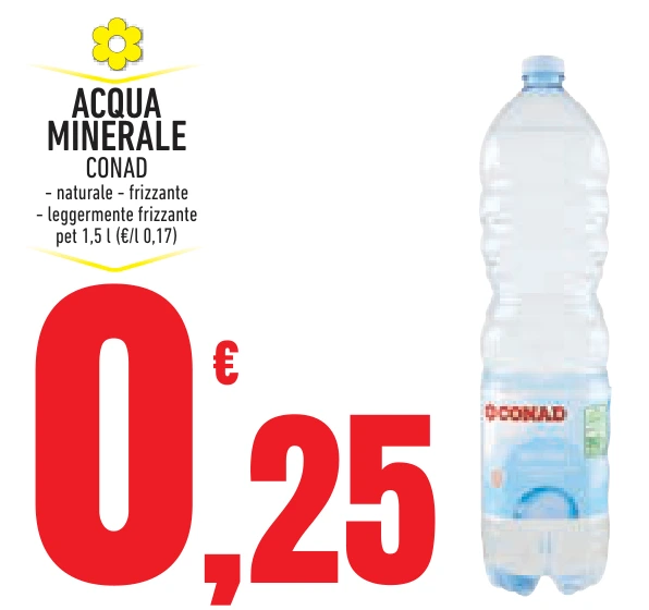 ACQUA MINERALE CONAD