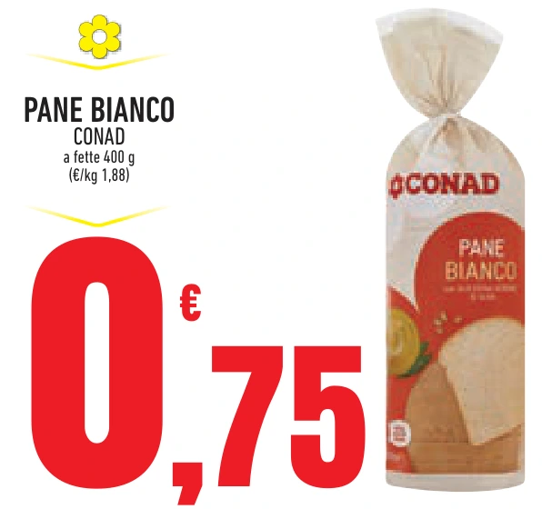 PANE BIANCO CONAD