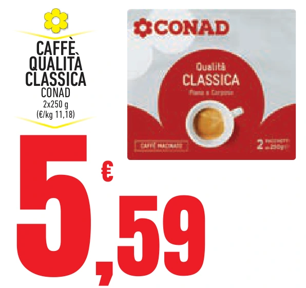 CAFFÈ QUALITÀ CLASSICA CONAD