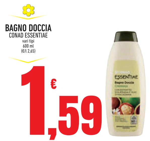 BAGNO DOCCIA CONAD ESSENTIAE