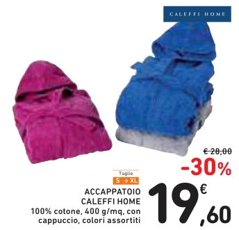 ACCAPPATOIO CALEFFI HOME