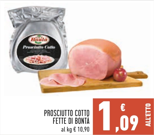 PROSCIUTTO COTTO FETTE DI BONTÀ
