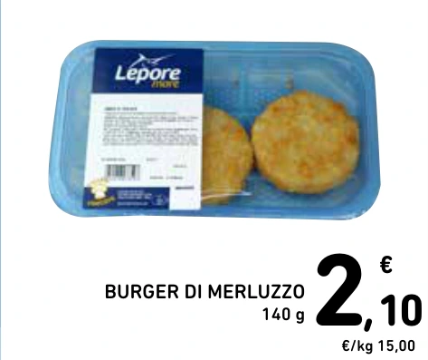 BURGER DI MERLUZZO