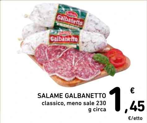 SALAME GALBANETTO