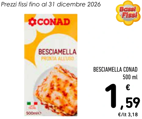 BESCIAMELLA CONAD