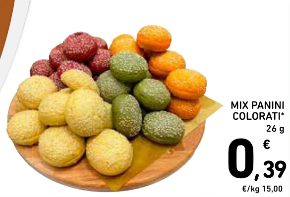 MIX PANINI COLORATI*
