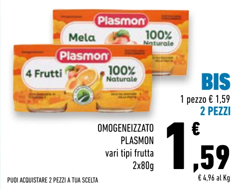 OMOGENEIZZATO PLASMON