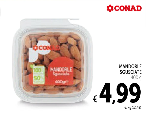 MANDORLE SGUSCIATE